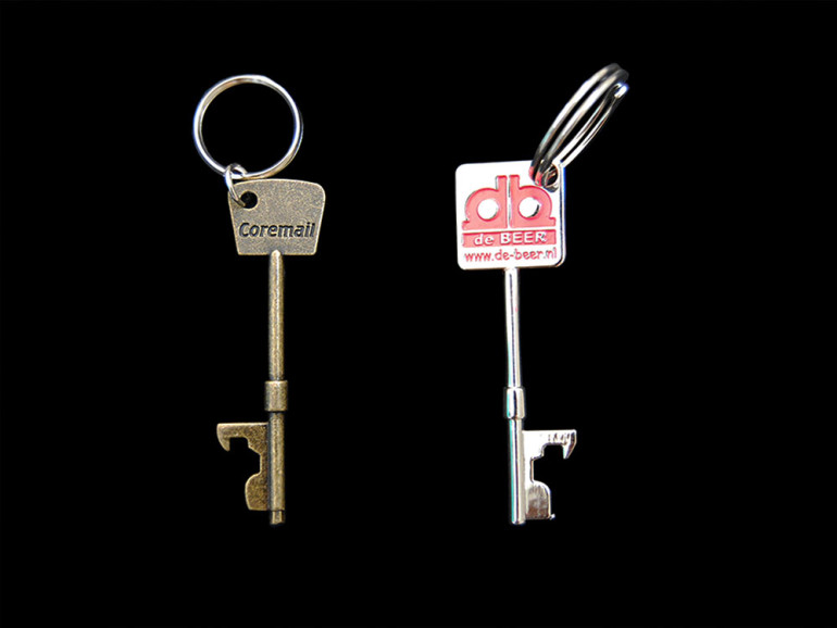 Key Shape Keychain